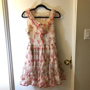 Red Valentino Midi Dress